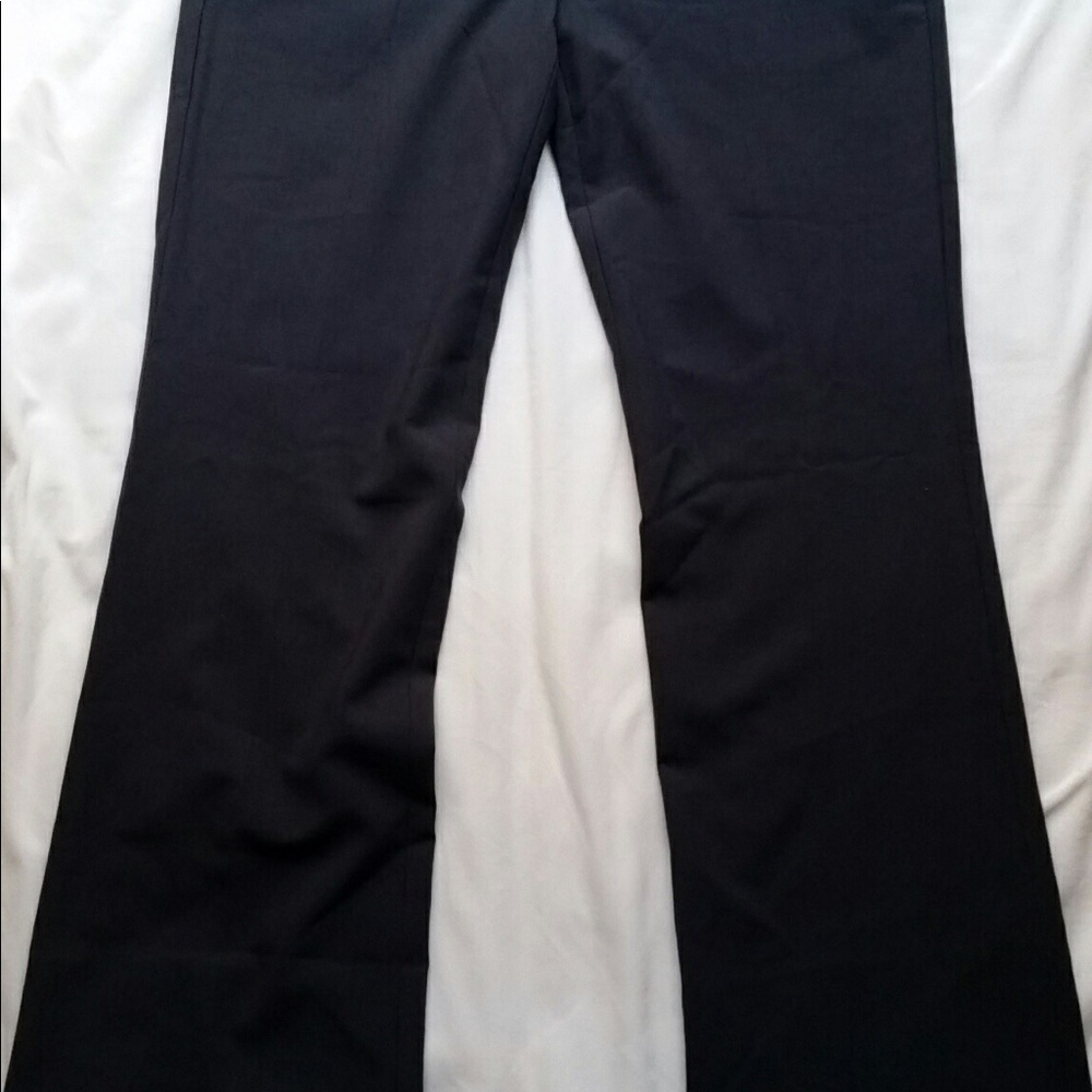 Theory gray wool blend slacks pants - Picture 3 of 4